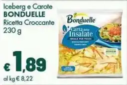 Supermercati Vinci Iceberg e Carote Bonduelle offerta