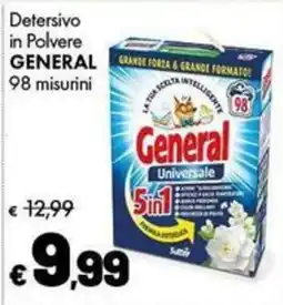Supermercati Vinci Detersivo in Polvere General Universale offerta