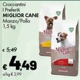 Supermercati Vinci Croccantini I Preferiti Miglior Cane offerta