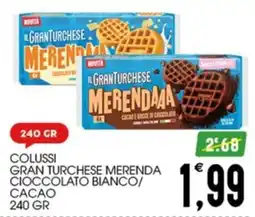 SpesAmica Colussi Gran Turchease Merenda Cioccolato Bianco/Cacao offerta