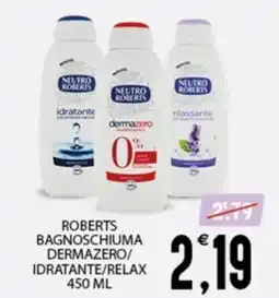SpesAmica Roberts bagnoschiuma dermazero/ idratante/relax offerta