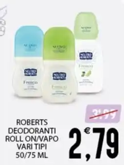 SpesAmica Roberts deodoranti roll on/vapo offerta
