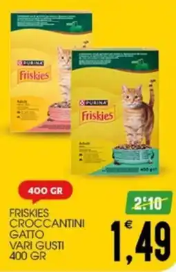 SpesAmica Friskies croccantini gatto offerta