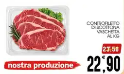 SpesAmica Controfiletto di scottona offerta