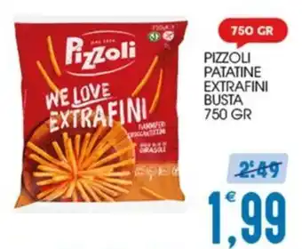 SpesAmica Pizzoli patatine extrafini offerta