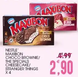 SpesAmica Nestlé Maxibon Choco Brownie/ The Specials Cheesecake/ Stranger Things offerta