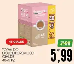 SpesAmica Toraldo Dolce&Cremoso Cialde offerta