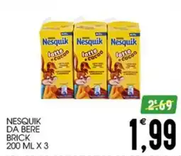 SpesAmica Nesquik latte e cacao offerta