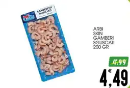 SpesAmica Arbi skin gamberi sgusciati offerta