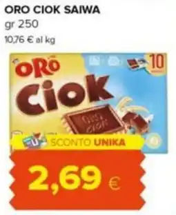 Tigre Amico Oro Ciok offerta