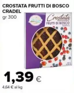 Tigre Amico Crostata frutti di bosco Cradel offerta