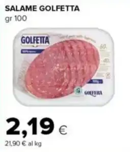 Tigre Amico Salame Golfetta offerta