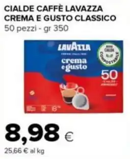 Tigre Amico Cialde caffè Lavazza crema e gusto classico offerta