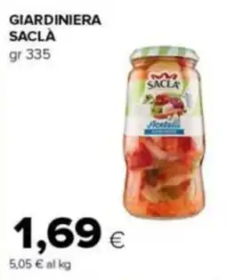 Tigre Amico Giardiniera Saclà offerta