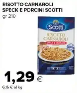 Tigre Amico Scotti Risotto Carnaroli Speck e Porcini Scotti offerta