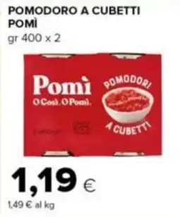 Tigre Amico Pomodoro a cubetti Pomi offerta
