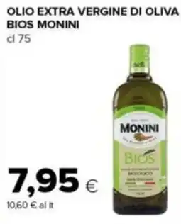 Tigre Amico Olio extra vergine di oliva bios monini offerta
