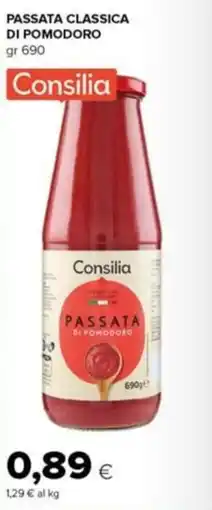 Tigre Amico Passata classica di pomodoro Consilia offerta