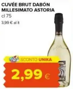 Tigre Amico Cuvée brut Dabón millesimato Astoria offerta