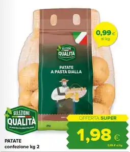 Tigre Amico Patate a pasta gialla Selezione Qualità offerta