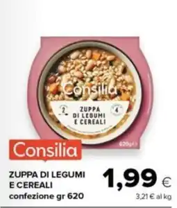 Tigre Amico Consilia zuppa di legumi e cereali offerta