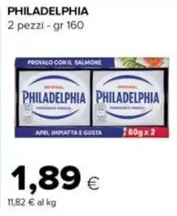 Tigre Amico Philadelphia formaggio fresco offerta