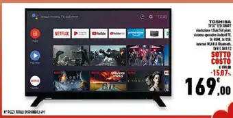 Conad Superstore Tv 32'' led smart offerta