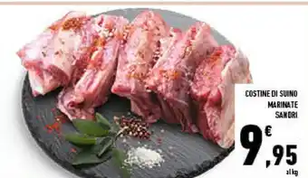 Conad Superstore Costine di suino marinate offerta