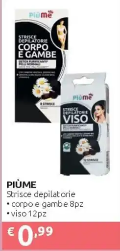PiùMe Piùme Strisce depilatorie offerta