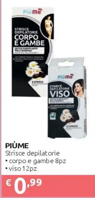 Piùme Strisce depilatorie
