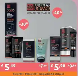 PiùMe Dermolab Uomo crema depilatoria speciale uomo offerta