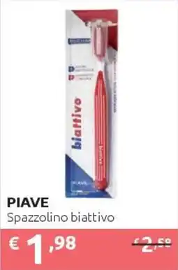 PiùMe PIAVE Spazzolino biattivo offerta