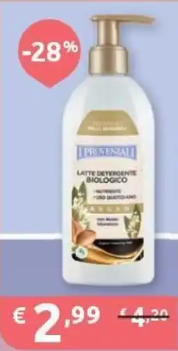 PiùMe Latte detergente biologico Provenzali offerta