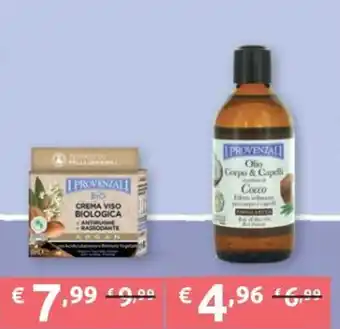 Crema viso biologica Provenzali