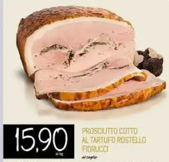 Conad Superstore Prosciutto cotto al tartufo rostello offerta