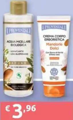 PiùMe I Provenzali acqua micellare biologica offerta
