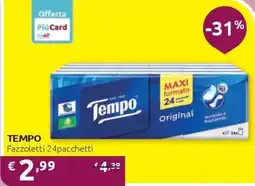 PiùMe Tempo Fazzoletti offerta