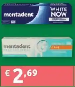 PiùMe Mentadent offerta