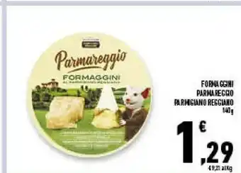 Conad Superstore Formaggini parmigiano reggiano offerta