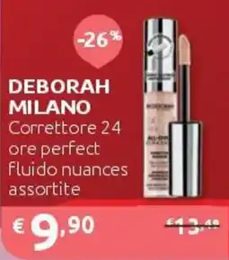PiùMe Deborah Milano Correttore 24 ore perfect offerta