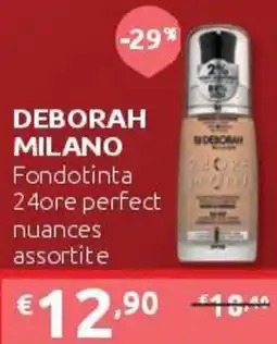 PiùMe Deborah Milano Fondotinta 24ore perfect offerta