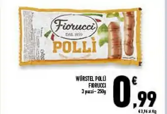 Conad Superstore Wurstel polli offerta