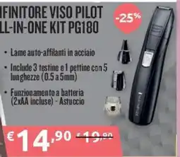 PiùMe Finitore viso Pilot offerta