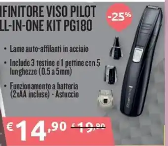 Finitore viso Pilot