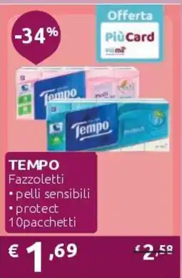 PiùMe Tempo Fazzoletti offerta