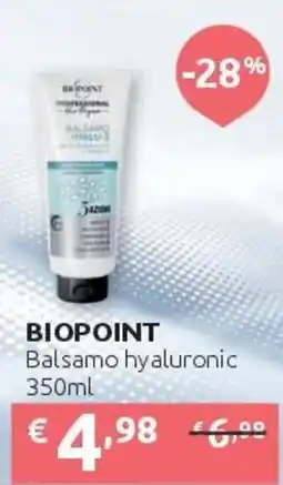PiùMe Biopoint Balsamo hyaluronic offerta
