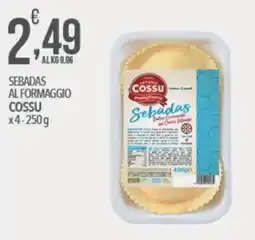 Iper Nonna Isa Sebadas al formaggio Cossu offerta