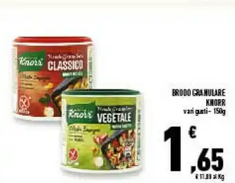 Conad Superstore Brodo granulare classico 150 g(ml) offerta