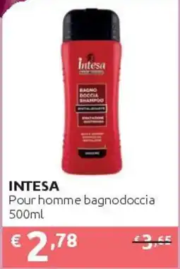 PiùMe Intesa Pour homme bagnodoccia offerta