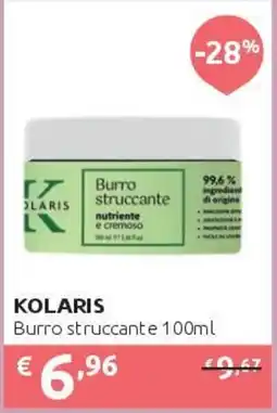 PiùMe Kolaris burro struccante offerta